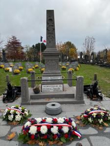 Les CE1 visitent le cimetière de Bondues